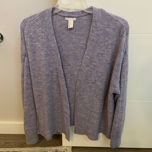 H&M comfy oversize fuzzy knit cardigan